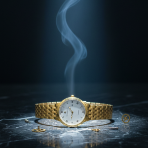 Classic Gold-Plated Men's Quartz Watch